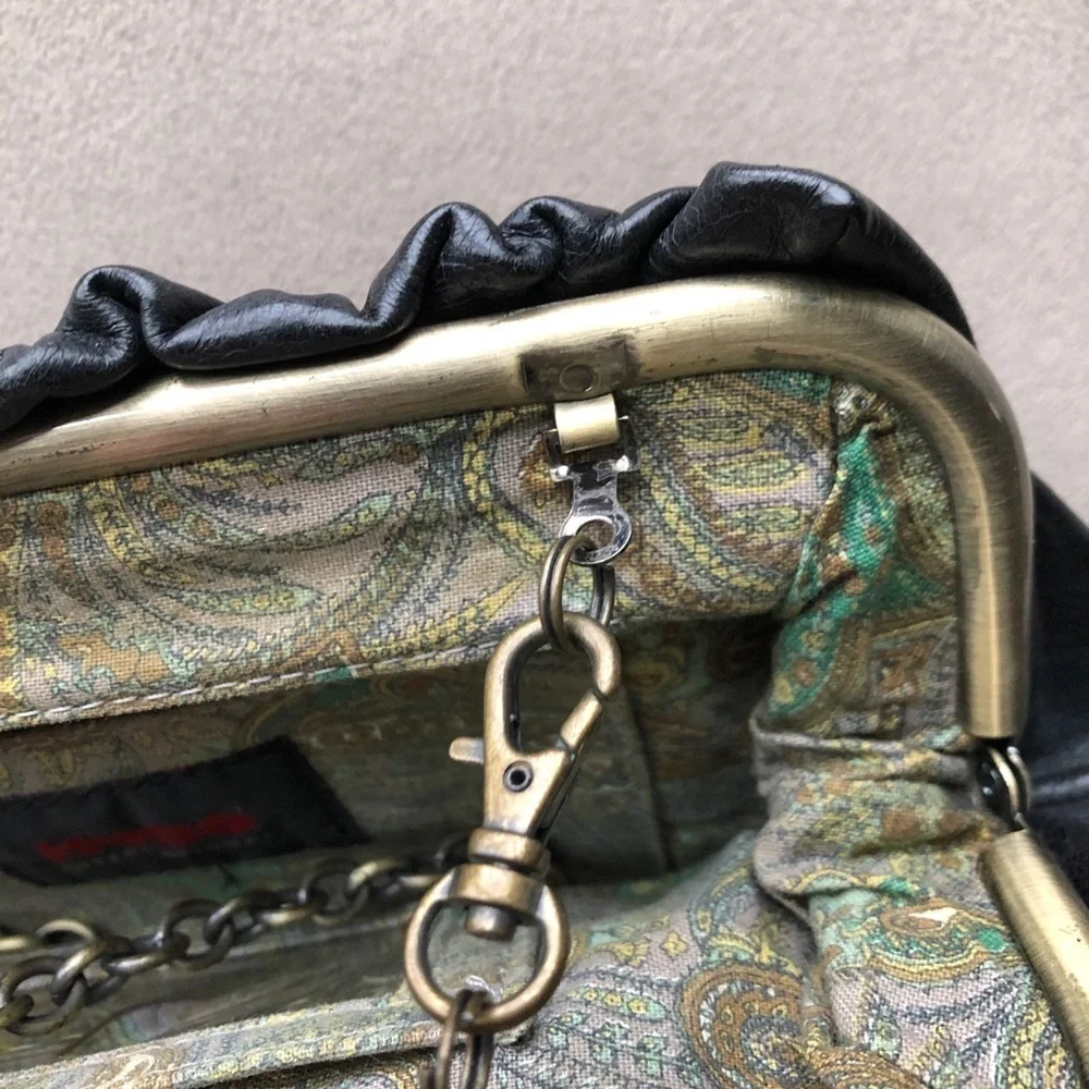 Hobo international clutch with chain strap